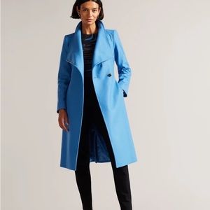 ❌SOLD ❌Ted Baker Rose Wool wrap coat